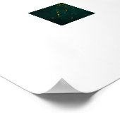 謎イエローグリーンバカラバラ ポスター (角)