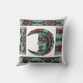 謎グランジの月の姿模様 クッション (裏面)