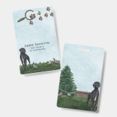 謎解きジュニア探偵名章 バッジ (正面＆裏面)