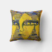 謎解き問題II -金及びサファイアの女神 クッション (裏面)