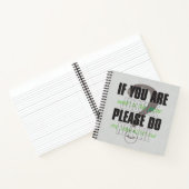 謎解き – もし正義は嘘をつかないでくれ ノートブック (内部)