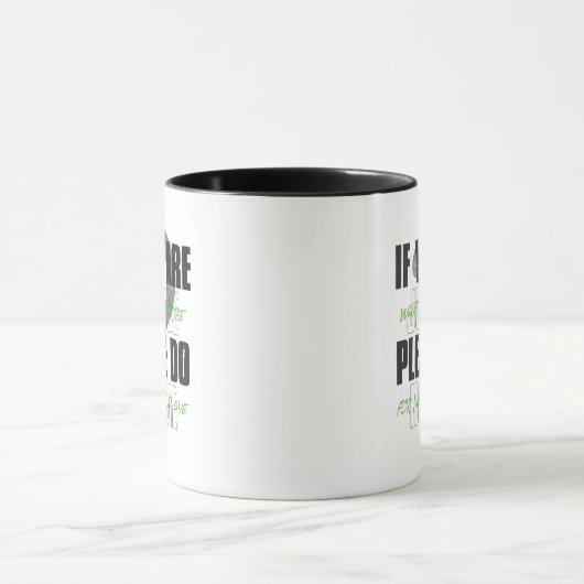 謎解き – もし正義は嘘をつかないでくれ マグカップ (中央)