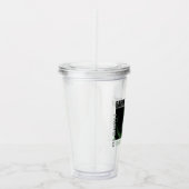 謎解き「自分が何になるべきか知っている」 アクリルタンブラー (右)