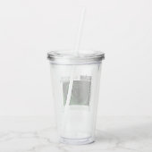 謎解き「自分が何になるべきか知っている」 アクリルタンブラー (裏面)