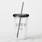 謎（なぞ）解き明けた アクリルタンブラー (裏面)