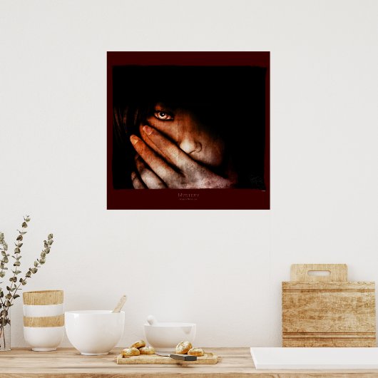 謎 ポスター (キッチン)