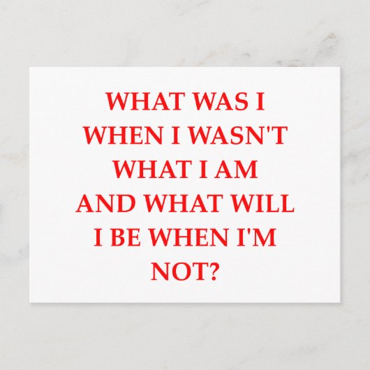 謎 ポストカード (正面)