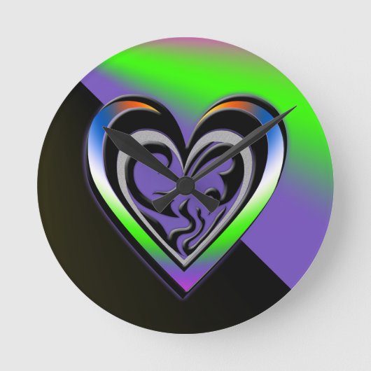 謎 ラウンド壁時計 (正面)