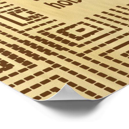 謙虚さの小さな人 ポスター (角)