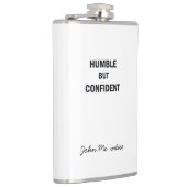 謙虚だが自信のあるフラスコ フラスク (右)