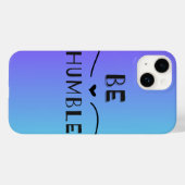 謙虚である Case-Mate iPhoneケース (裏面 (横))