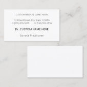 謙虚でミニマルなスタイル名刺 名刺 (正面/裏面)