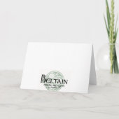 謙虚なアイルランドのジョークのグリーティングカードになる懸命#2 カード (裏面)