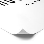 謙虚なハッスルのポスター ポスター (角)