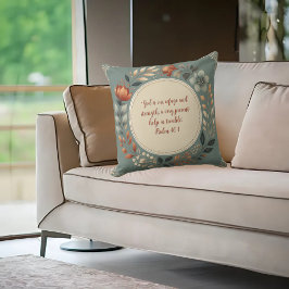 謙虚なリースカスタマイズ可能な聖句 クッション