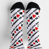 謙虚な橋遊の四つのカードスーツを着る ソックス (上部)