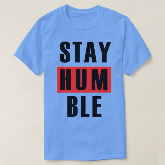 謙虚な生活を続ける8 Tシャツ (デザイン正面)