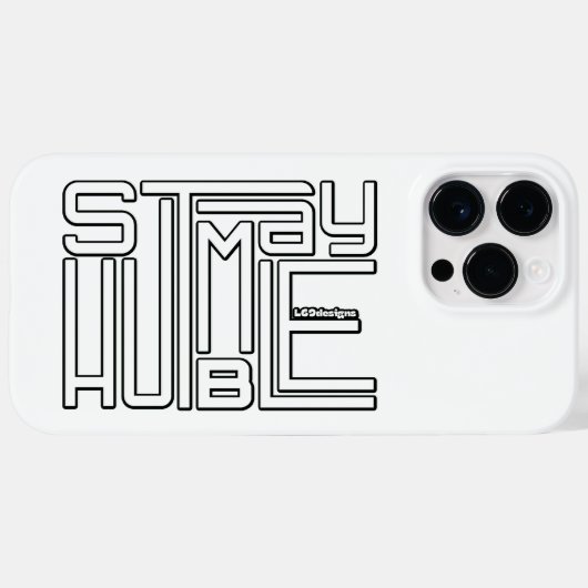 謙虚に過やる気を起こさせるごせ感動的ない Case-Mate iPhoneケース (裏面 (横))