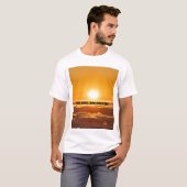 謙虚に　努力を　優しく Tシャツ (正面フル)