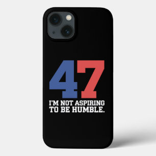 謙虚を目指しているわけではない カマラ・ハリス 47 iPhone 13ケース