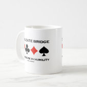 謙遜してエクササイズを複製する コーヒーマグカップ (正面左)