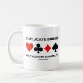 謙遜してエクササイズを複製する コーヒーマグカップ (左)