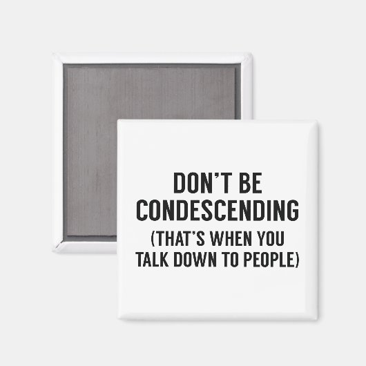 謙遜するな マグネット (正面/裏面)