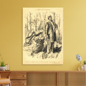 謙遜とチェンバレン氏の攻撃 キャンバスプリント (インサイチュ (リビング))