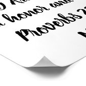 謙遜と主への恐れによって。.... ポスター (角)