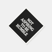 謙遜なカマラハリスのフェミニストになることを切望しない スタンダードカクテルナプキン (角)