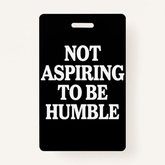 謙遜なカマラハリスのフェミニストになることを切望しない バッジ (正面)