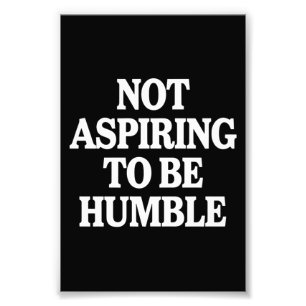 謙遜なカマラハリスのフェミニストになることを切望しない フォトプリント           