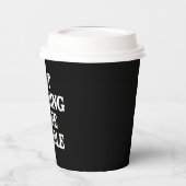 謙遜なカマラハリスのフェミニストになることを切望しない 紙コップ (左)