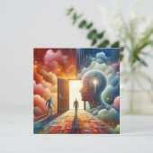 謙遜な学者 カード (スタンド正面)