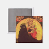 謙遜のマドンナ1390年～1400年 マグネット (正面/裏面)