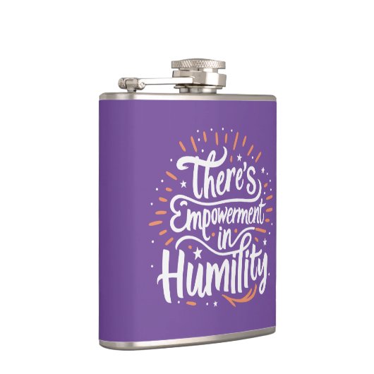 謙遜は無力なり フラスク (右)