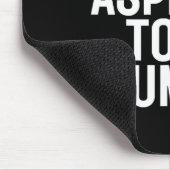 謙遜を望まない1 マウスパッド (コーナー)