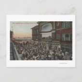 講堂の表示 ポストカード (正面)