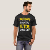 講師役職タイトル従業員おもしろい職種T Tシャツ (正面フル)