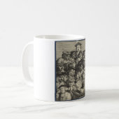 講演会での学者（ウィリアム・ホガース著） コーヒーマグカップ (正面左)