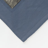 講演会での学者（ウィリアム・ホガース著） フリースブランケット (角)