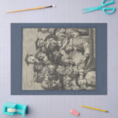 講演会での学者(ウィリアム・ホガース著) 薄葉紙 (クラフト)