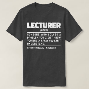 講演者名詞一般講演者教えミームおもしろい Tシャツ