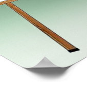 講義と展示木製イーゼル ポスター (角)