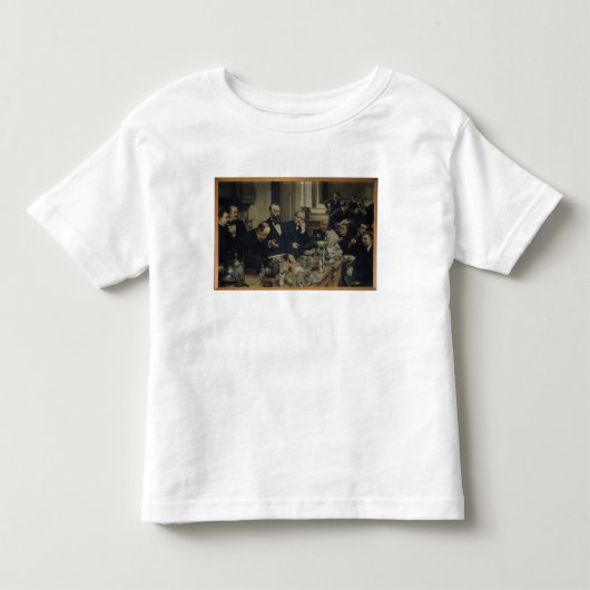講議しているアンリーSainteクレアDeville 1890年 トドラーTシャツ (正面)