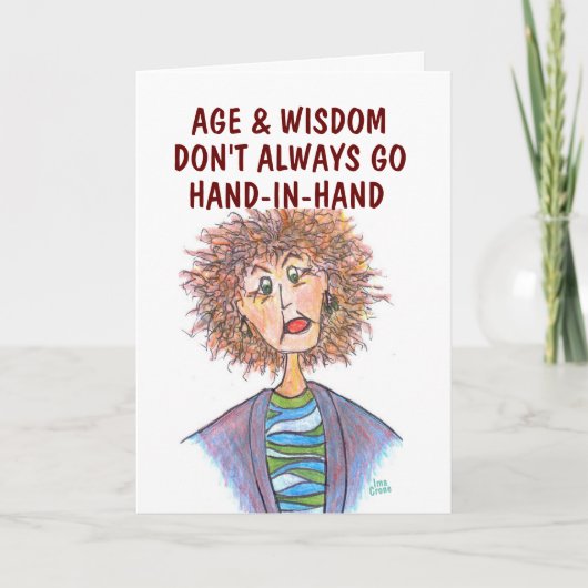 謝おもしろい罪証 カード (正面)