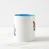 謝らないユニコーンのコーヒーマグ ツートーンマグカップ (中央)