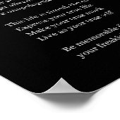 謝らぬお前は自分の詩のポスターの壁 ポスター (角)