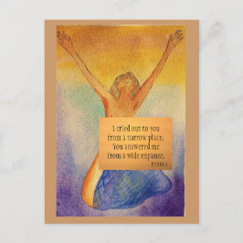 謝意の瞑想カード ポストカード