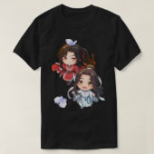 謝梁と華城天国関係者賛美のc tシャツ (デザイン正面)